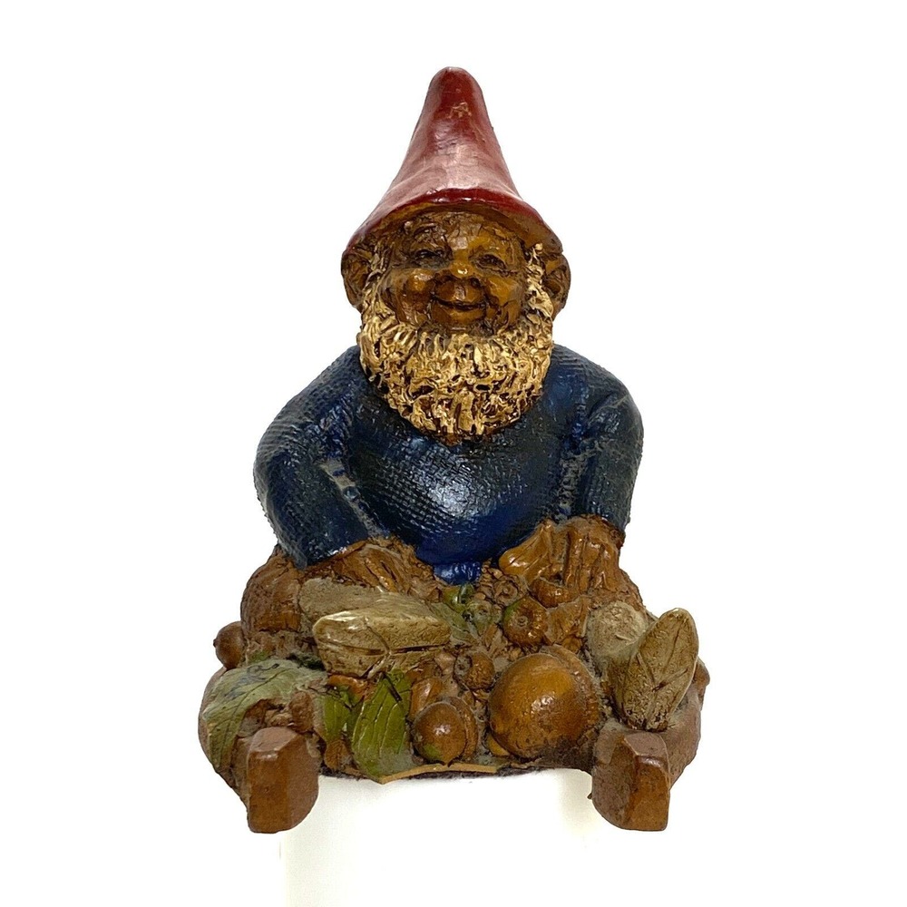 Vintage Thomas F Clark Gnome Lucky 1981 From Carin Studio